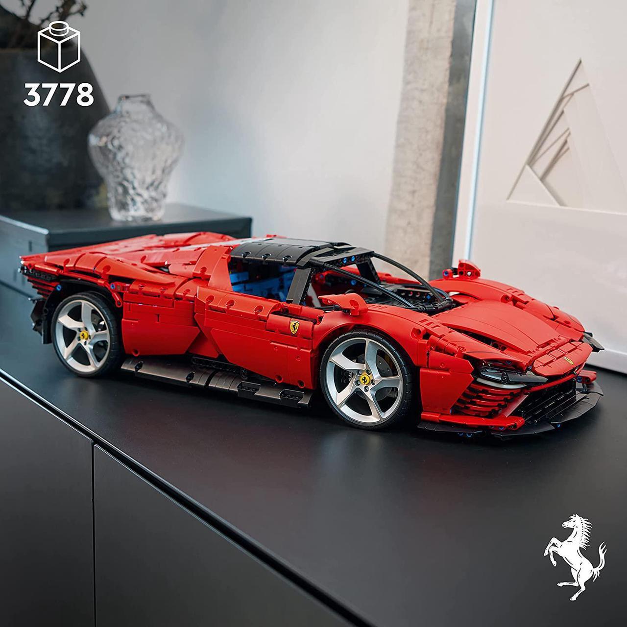Alt view image 4 of 7 - LEGO Technic Ferrari Daytona SP3 42143, Race Car Model Building Kit, 1:8 Scale Advanced Collectible Set for Adults, Ultimate Cars Concept Series, Great for Car Lovers