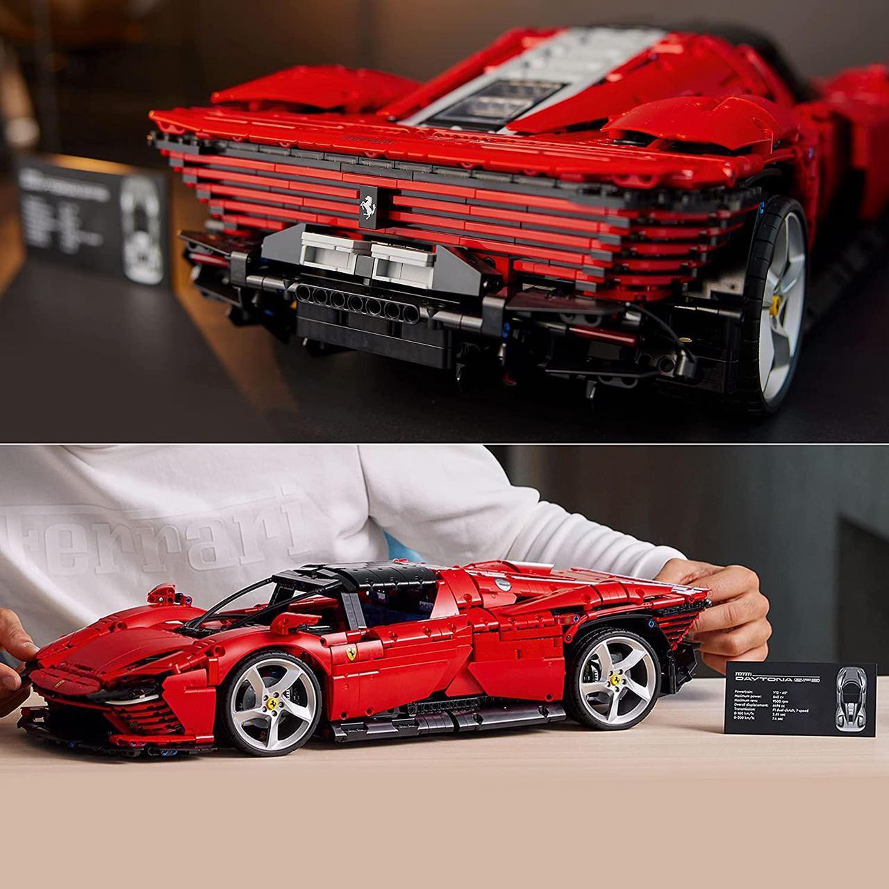 Alt view image 5 of 7 - LEGO Technic Ferrari Daytona SP3 42143, Race Car Model Building Kit, 1:8 Scale Advanced Collectible Set for Adults, Ultimate Cars Concept Series, Great for Car Lovers