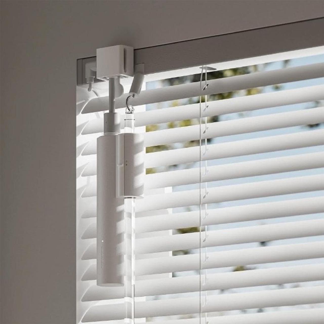 Alt view image 9 of 14 - SwitchBot Blind Tilt Motorized Blinds - Smart Electric Blinds with Bluetooth Remote Control, Solar Powered, Light Sensing Control, Add SwitchBot Hub Mini to Make it Compatible with Alexa & Google Home