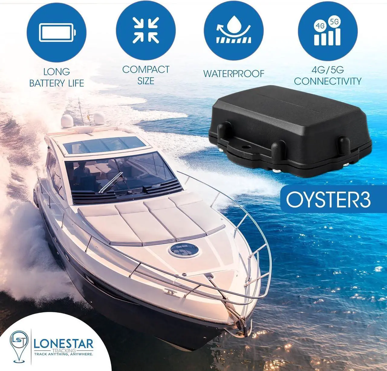 Alt view image 2 of 8 - Oyster3 5G GPS Tracker for Assets- Car GPS Tracker, GPS tracker for Vehicles, Small GPS Tracker, Waterproof GPS for Asset Tracking, Vehicle Tracking Device (Subscription Required)