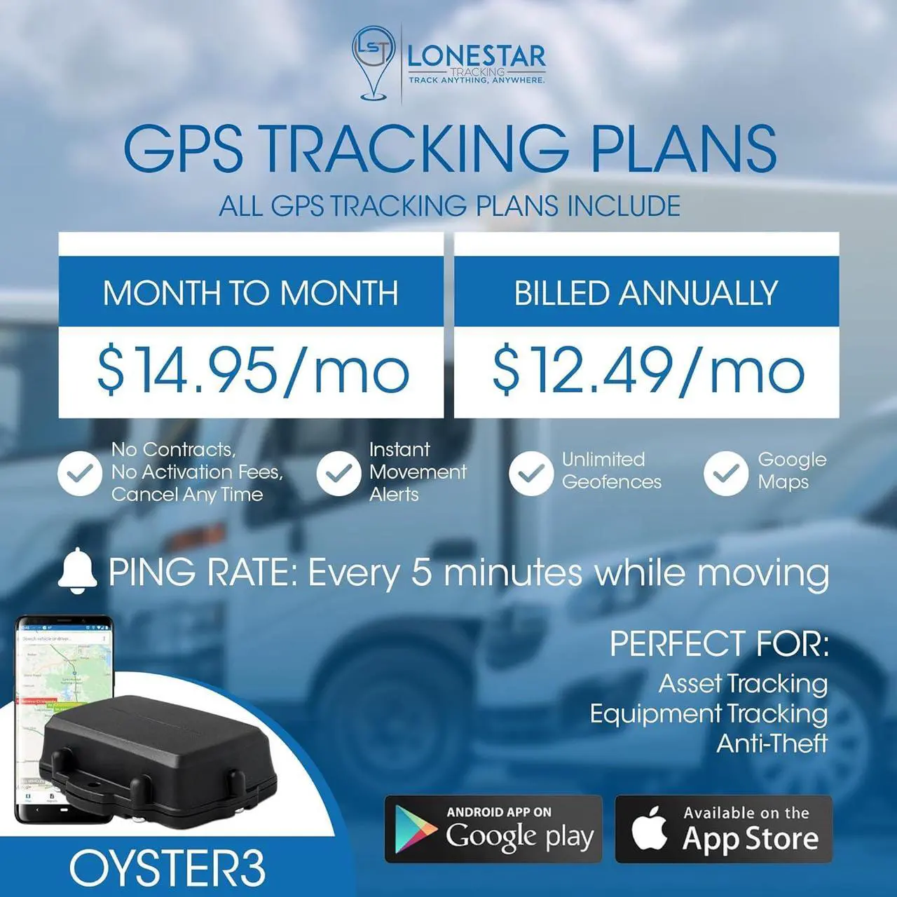 Alt view image 7 of 8 - Oyster3 5G GPS Tracker for Assets- Car GPS Tracker, GPS tracker for Vehicles, Small GPS Tracker, Waterproof GPS for Asset Tracking, Vehicle Tracking Device (Subscription Required)