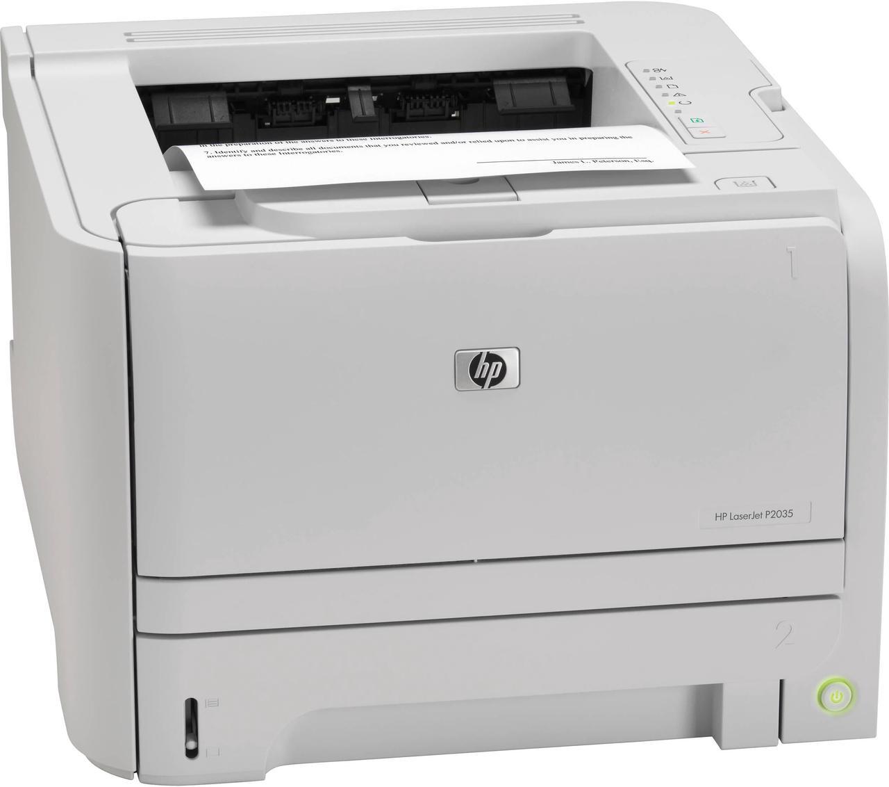 Main image of HP LaserJet P2035 Laser Printer/Toner Value Bundle Pack (CE461A_TONERVB)