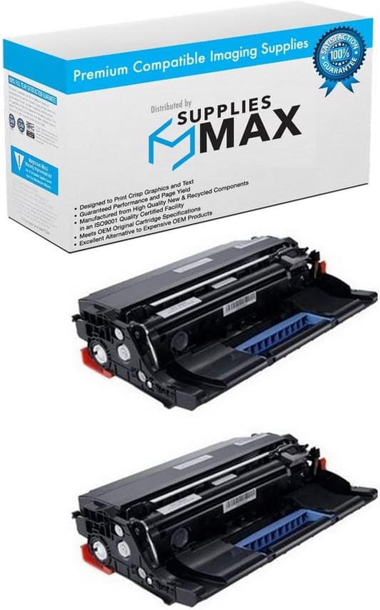 Main image of SuppliesMAX Compatible Replacement for Lexmark B2650/MB2650//MS-321/421/521/621/622/MX-321/421/521/522/622/XM-1242/3252 Series Imaging Drum Unit (2/PK-60000 Page Yield) (56F0Z0E_2PK)