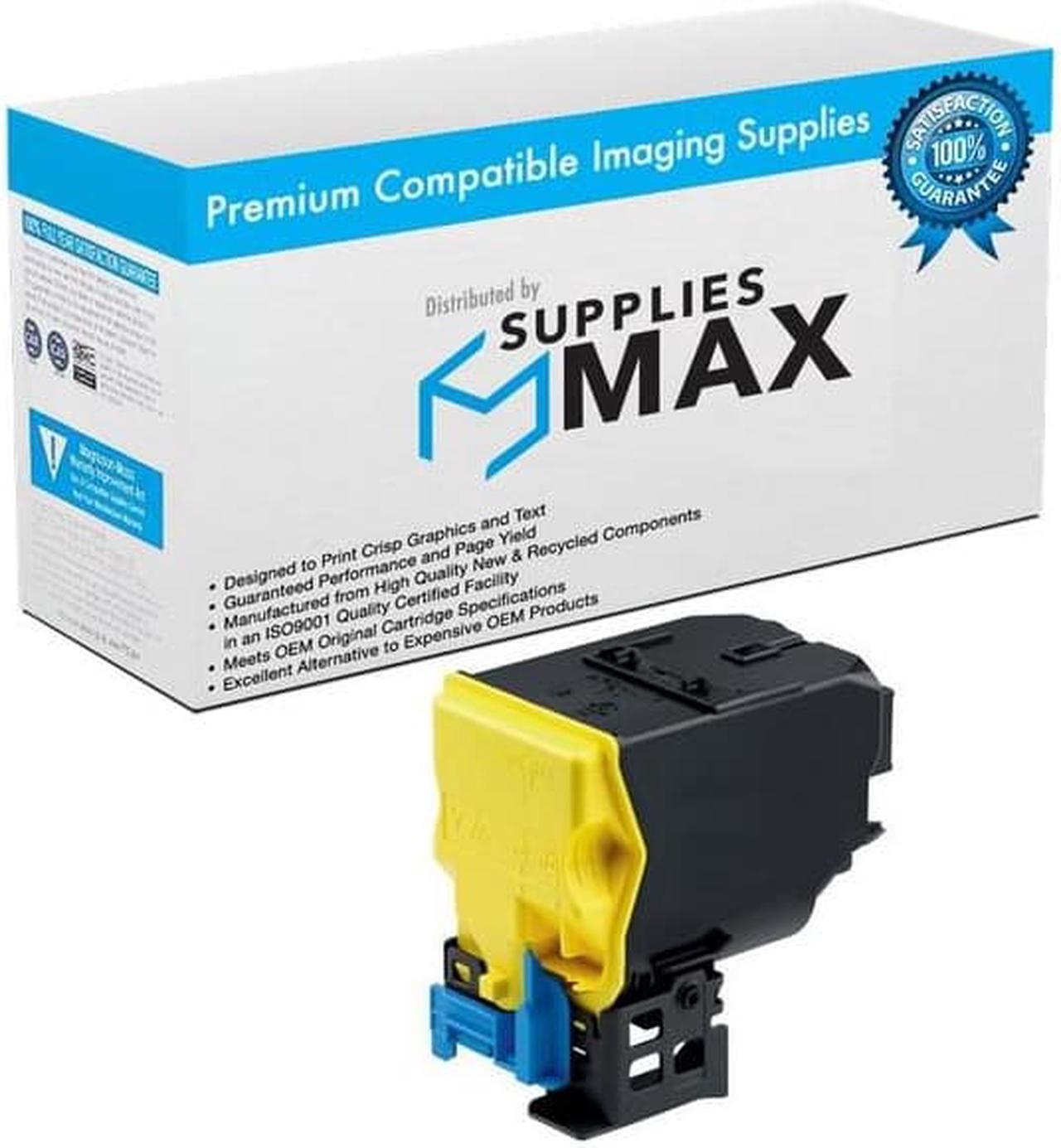 Main image of SuppliesMAX Compatible Replacement for Konica Minolta bizhub C3100P Yellow Toner Cartridge (6000 Page Yield) (TNP50Y)