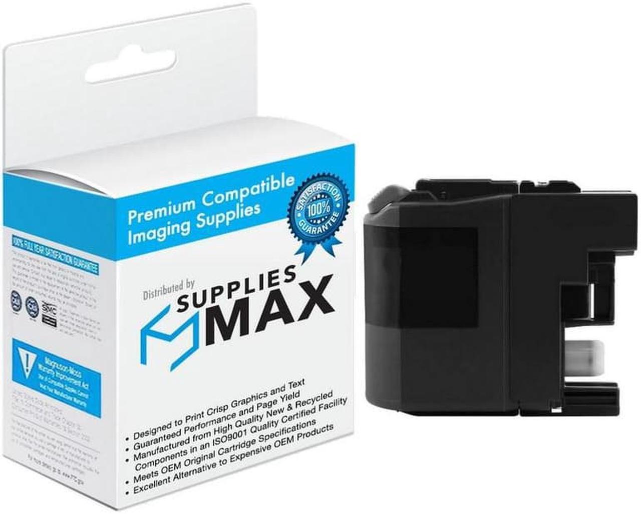 Main image of SuppliesMAX Compatible Replacement for Brother MFC-J5320DW/J5520DW/J5620DW/J5625DW/J5720DW Black Extra High Yield Inkjet (2400 Page Yield) (LC-209BK)