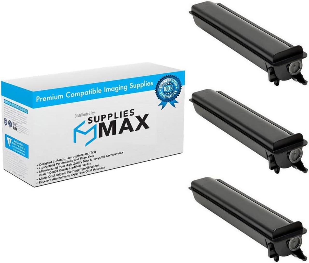 Main image of SuppliesMAX Compatible Replacement for Toshiba e-STUDIO 207L/257/307/307G/357/457/507/507G Toner Cartridge (3/PK-36600 Page Yield) (6AK00000269_3PK)