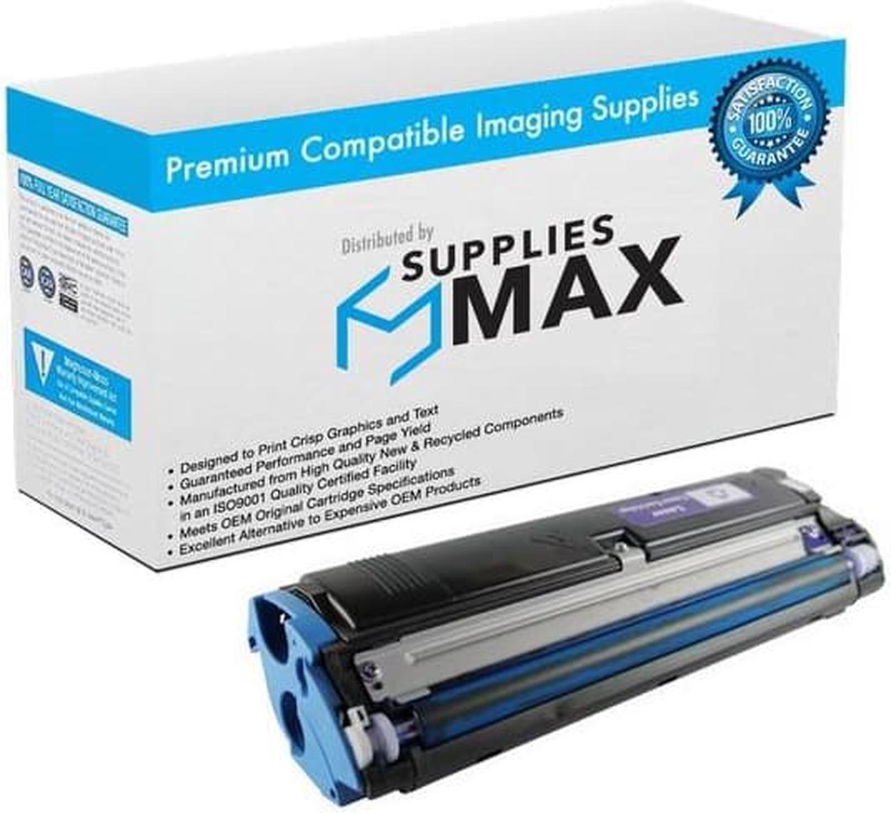 Main image of SuppliesMAX Compatible Replacement for QMS Magicolor 2300DL/2300W/2350EN Cyan Toner Cartridge (4500 Page Yield) (4576-515)