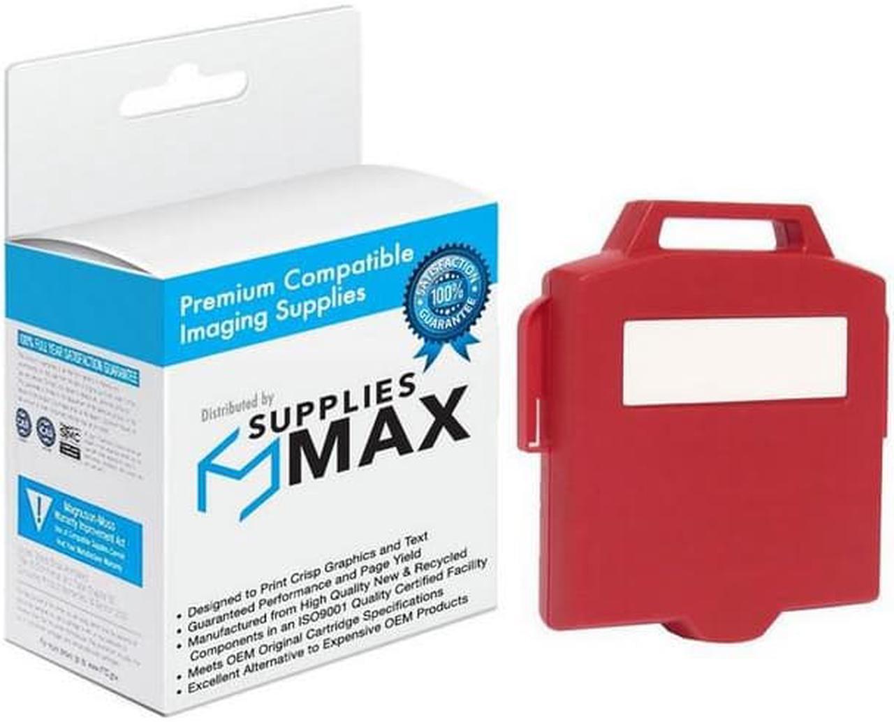 Main image of SuppliesMAX Compatible Replacement for NuPost NPT400 Red Postage Meter Inkjet - Replacement to Pitney Bowes 765-3