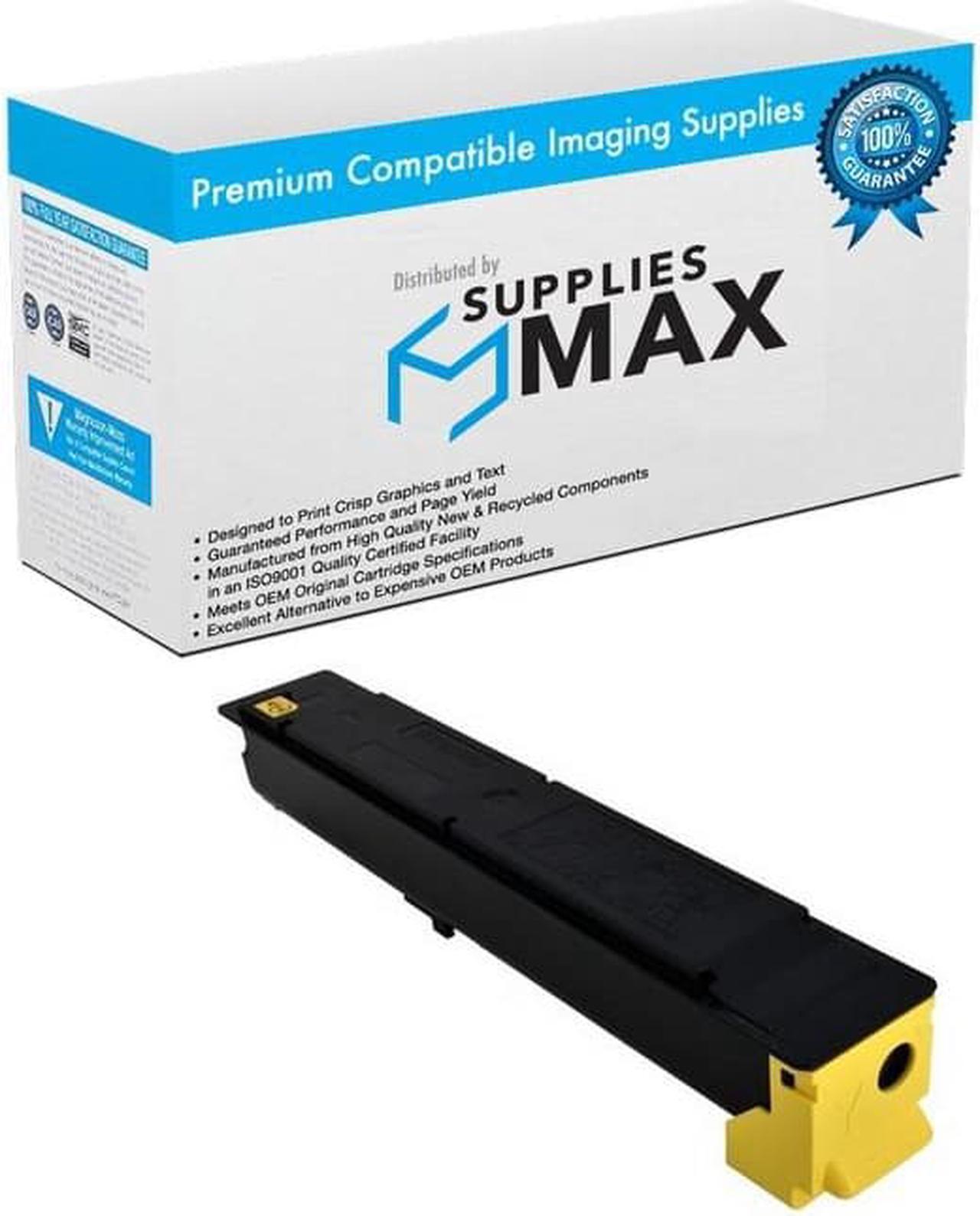 Main image of SuppliesMAX Compatible Replacement for Copystar CS-356CI/CS-358CI Yellow Toner Cartridge (12000 Page Yield) (TK-5207Y)