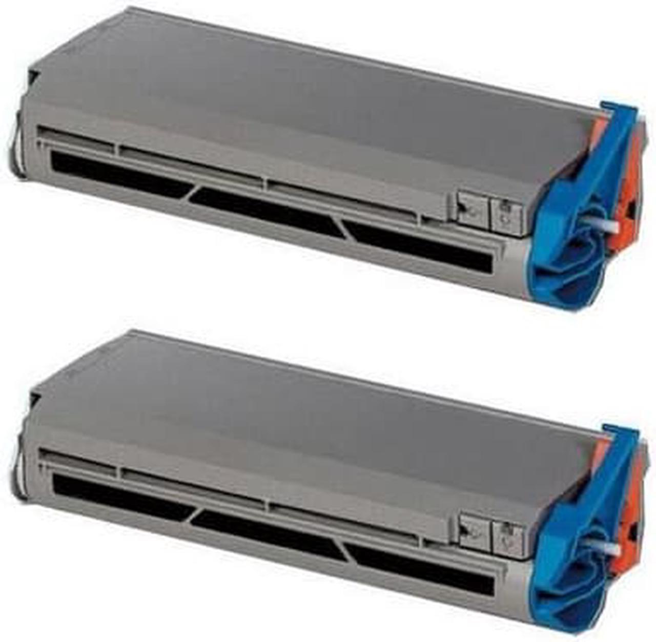 Alt view image 2 of 7 - SuppliesMAX Compatible Replacement for Okidata C7100N/C7300N/C7350N/C7500N/C7550N Black Toner Cartridge (2/PK-10000 Page Yield) (TYPE C4) (41963004_2PK)