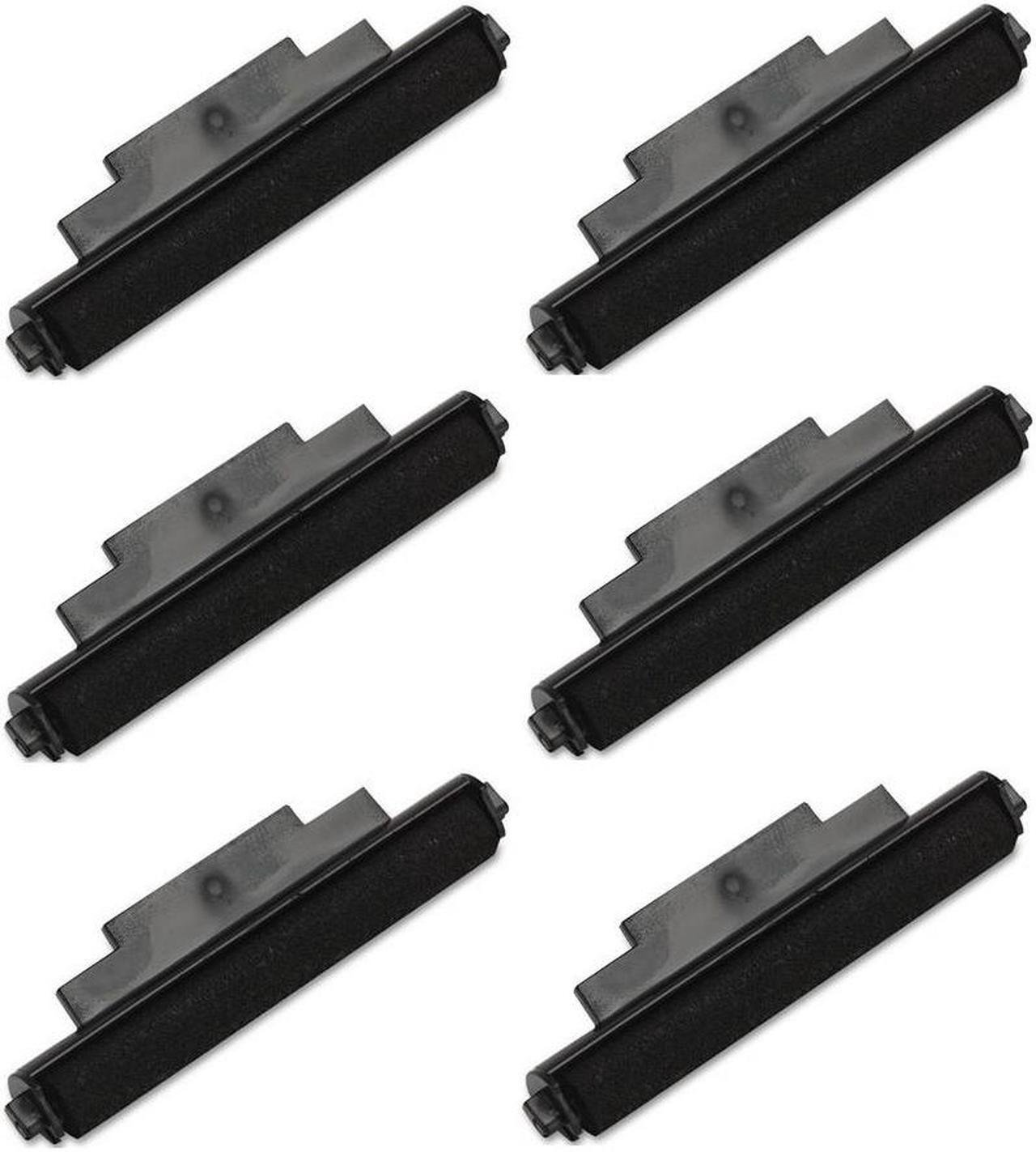 Alt view image 2 of 7 - SuppliesMAX Compatible Replacement for Porelon PR-72 Black Calculator Ink Rollers (6/PK) - Replacement to Seiko IR-72