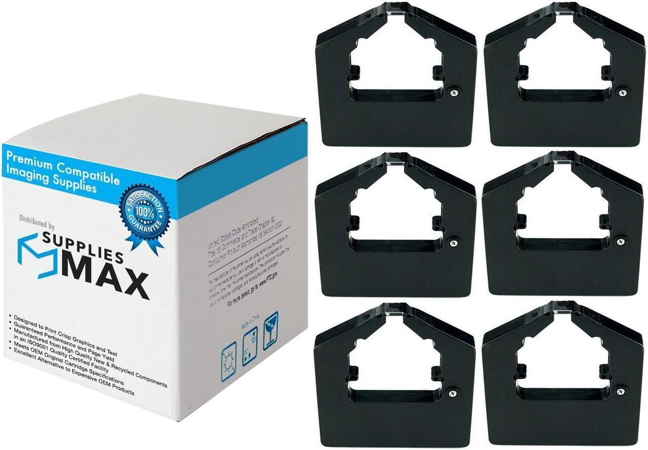 Main image of SuppliesMAX Compatible Replacement for Telex 287D/4187D/Cado 150/R2187-1B Black Printer Ribbons (6/PK) (M2800-22)