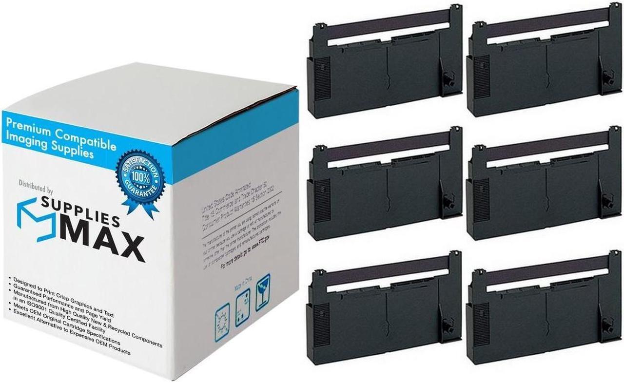 Main image of SuppliesMAX Compatible Replacement for M2630/M2640/M2645/M2660/M2665/M2667 Black P.O.S. Printer Ribbons (6/PK) (C330356000B)