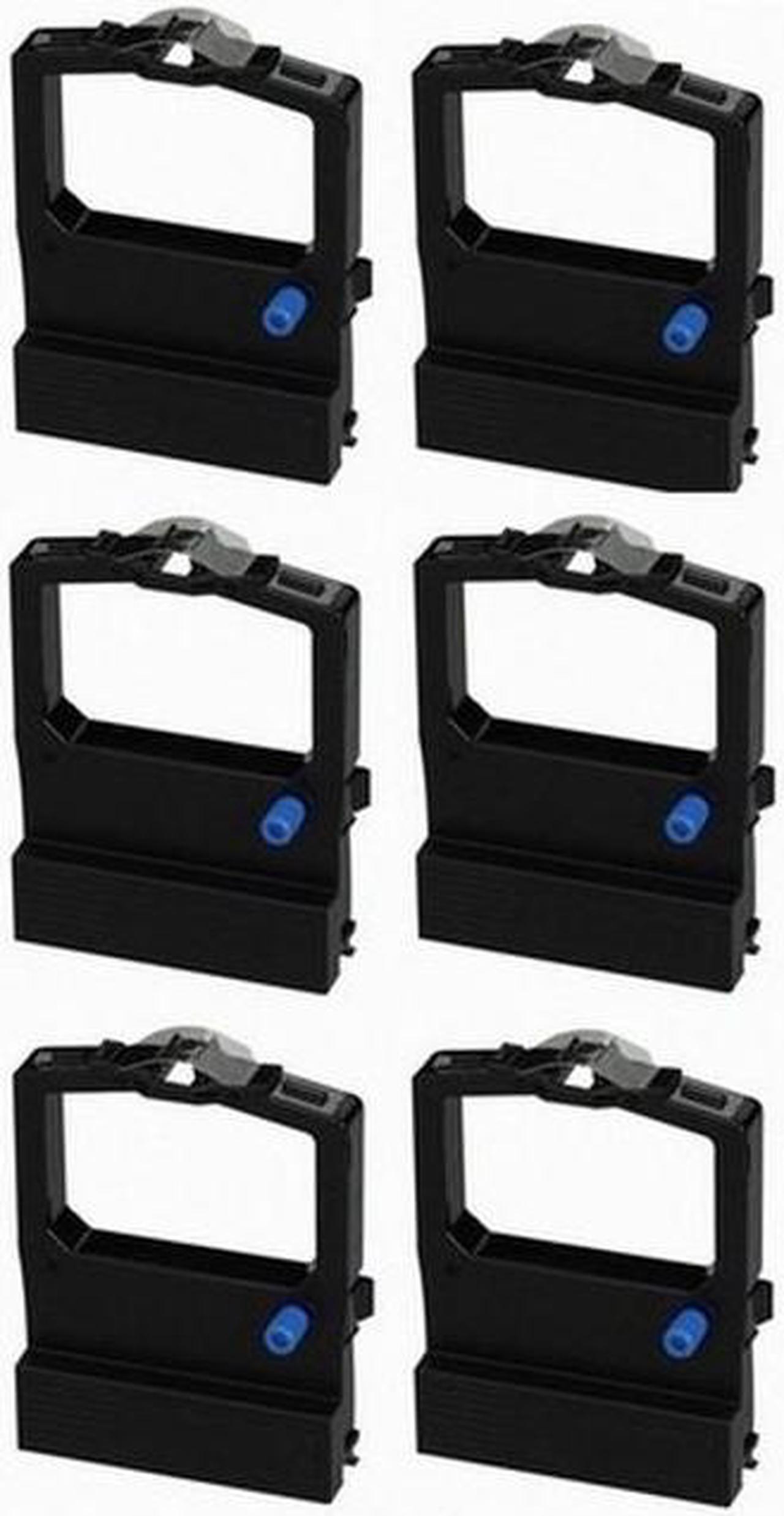 Alt view image 2 of 7 - SuppliesMAX Compatible Replacement for Okidata MICROLINE 520/521/590/591/ML-520/ML-521/ML-590/ML-591 Series Black Printer Ribbons (6/PK) (65210)
