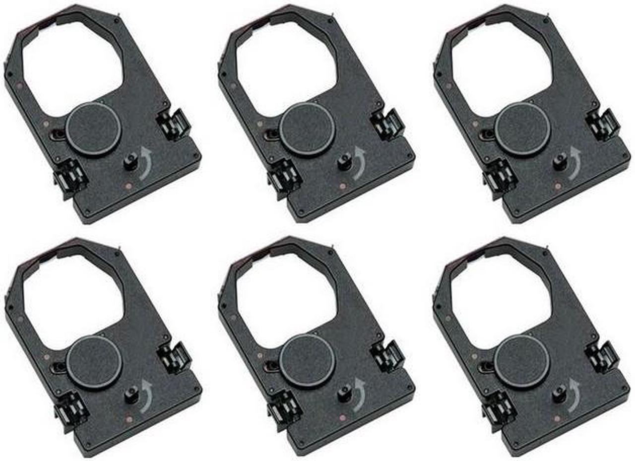 Alt view image 2 of 7 - SuppliesMAX Compatible Replacement for NCR 7156/7158/7450/7452 Black Printer Ribbons (6/PK) (011110)