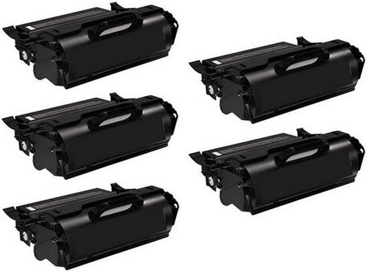 Alt view image 2 of 7 - SuppliesMAX Compatible Replacement for Lexmark T654DN/T654DTN/T656DNE/TS654DN/TS656DNE Jumbo Extra High Yield Toner Cartridge (5/PK-40000 Page Yield) (T654X87GJ_5PK)