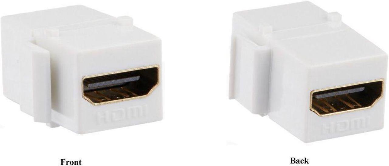 Alt view image 2 of 2 - 5x HDMI Premium HD 4K 2K Keystone Insert Coupler Female Jack Joiner Extender