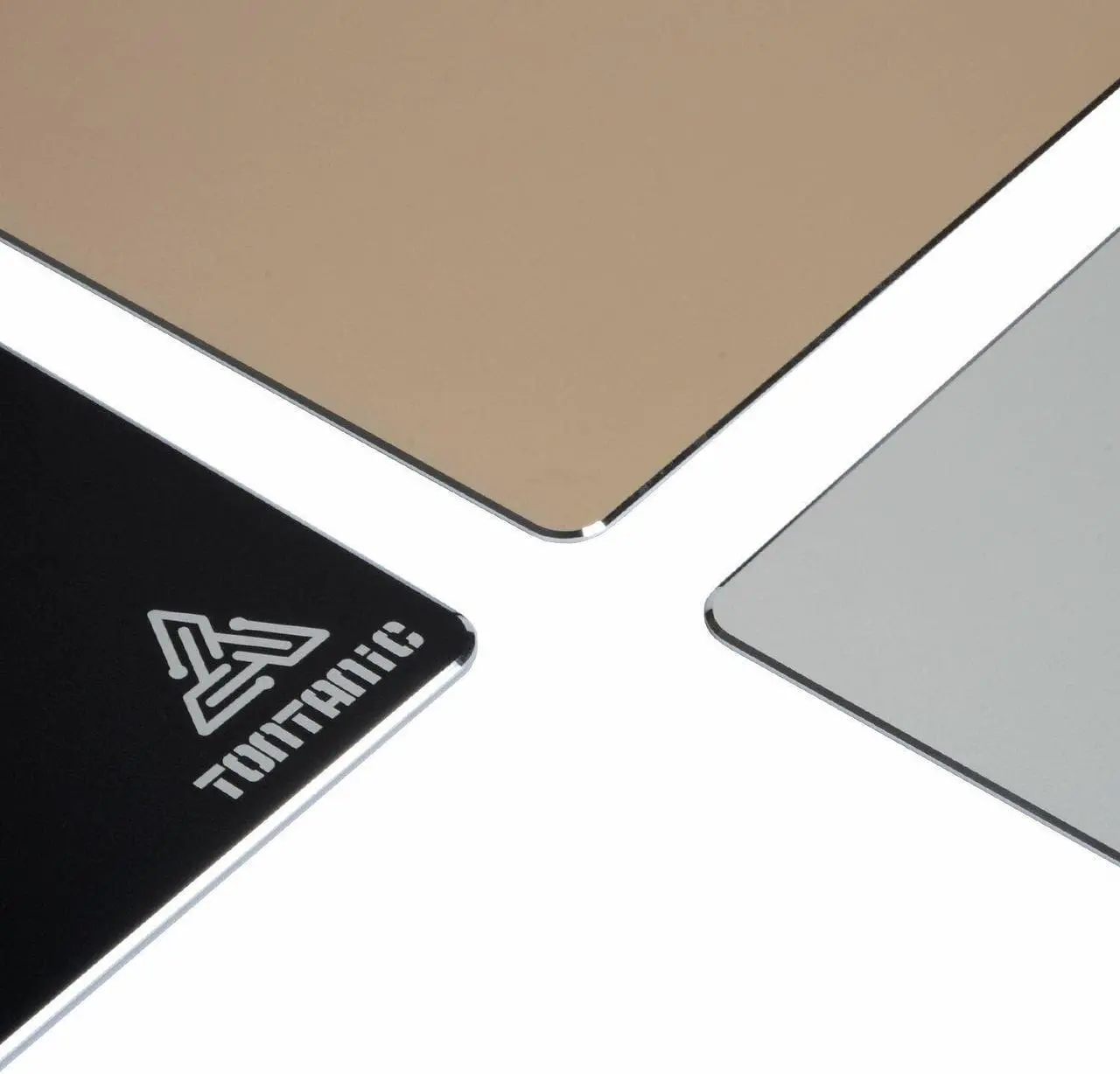 Alt view image 2 of 6 - High Quality Gaming Aluminium Metal Mouse Pad - Gold