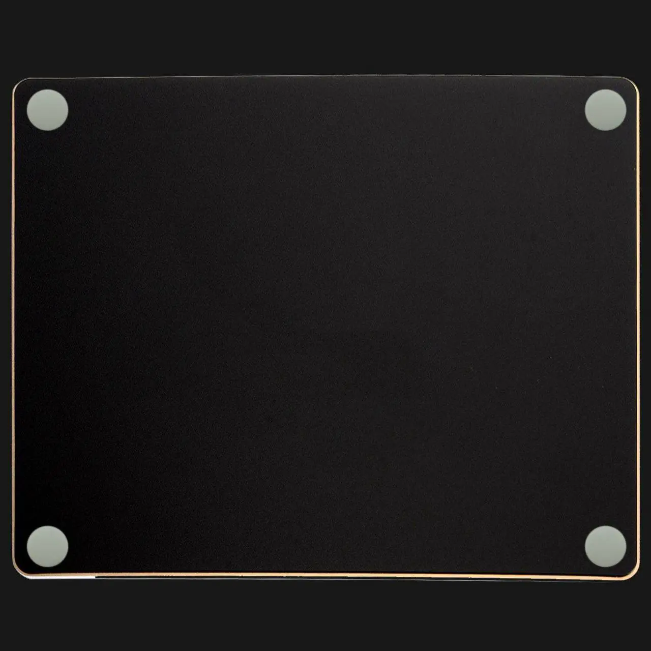 Alt view image 5 of 6 - High Quality Gaming Aluminium Metal Mouse Pad - Gold