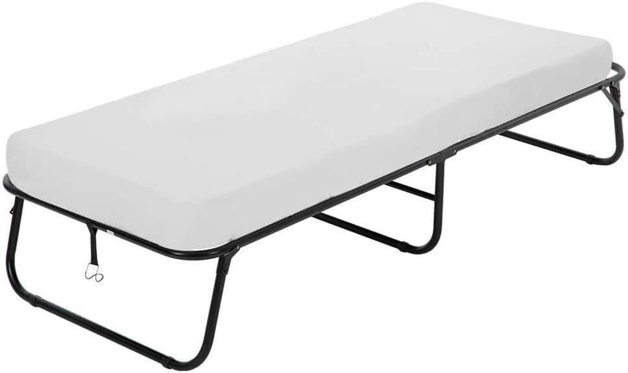 Main image of Guest Folding Bed Camping Cot Portable Beds Folding Bed Frame