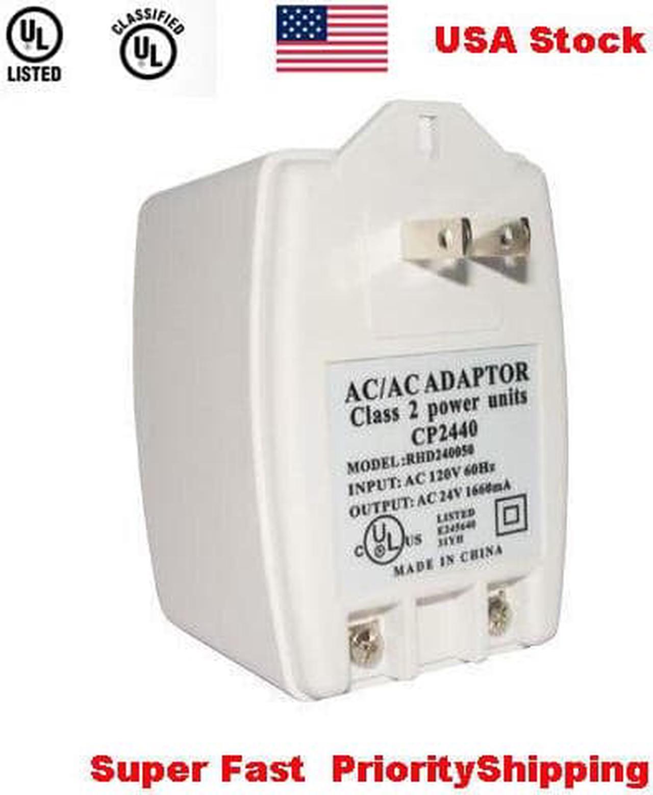 Alt view image 3 of 6 - AC 24V 1660mA 20VA Transformer Adapter AC110V to AC24V Convert with UL Certified