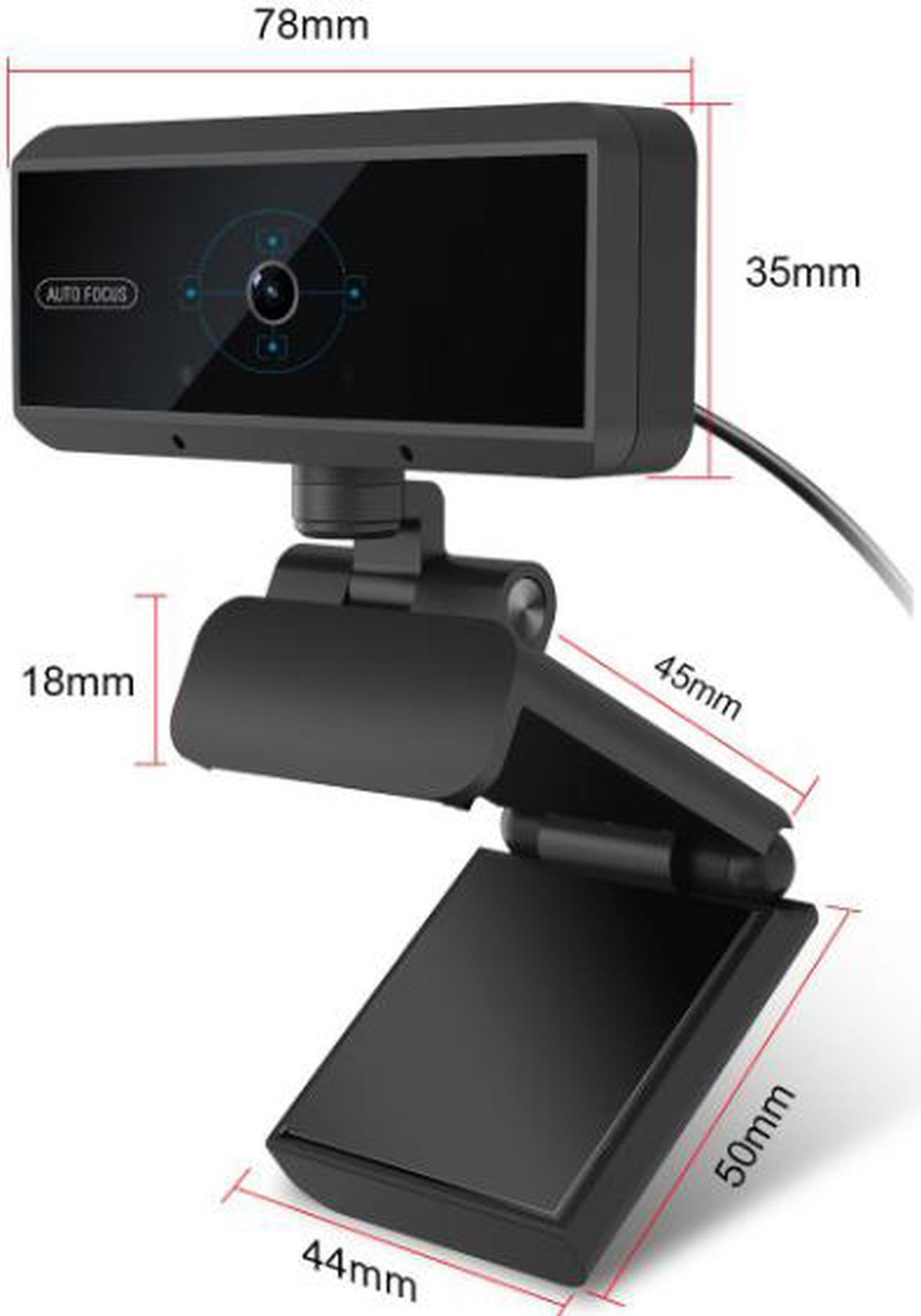 Alt view image 3 of 7 - Deyowo HD Webcam M5-H187 with Microphone,1080p/30FPS Web Camera 5M Pixels, Auotofocus,Video Calling,Conferencing, Streaming, Recording,Free Driver, Desktop,Laptop,Triptop
