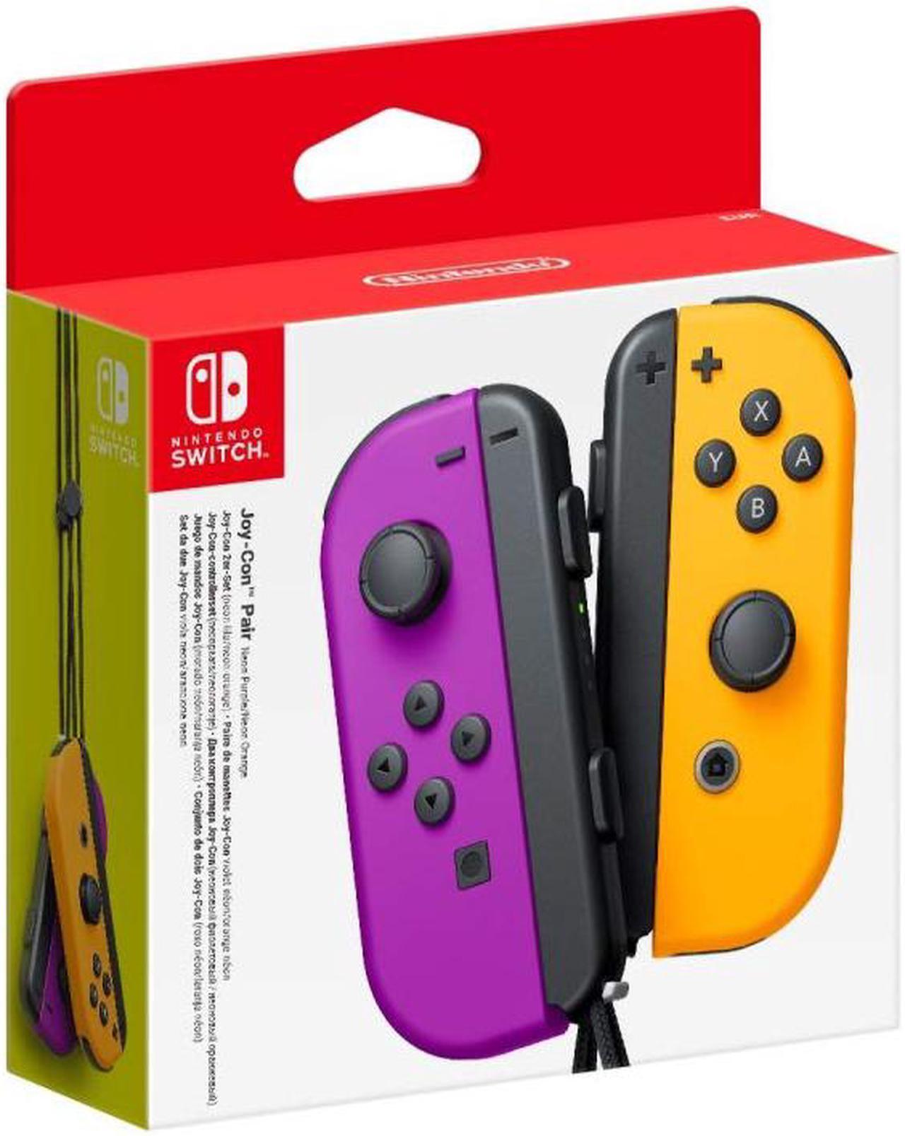Alt view image 2 of 12 - Joy-Con Pair - Neon Purple / Neon Orange