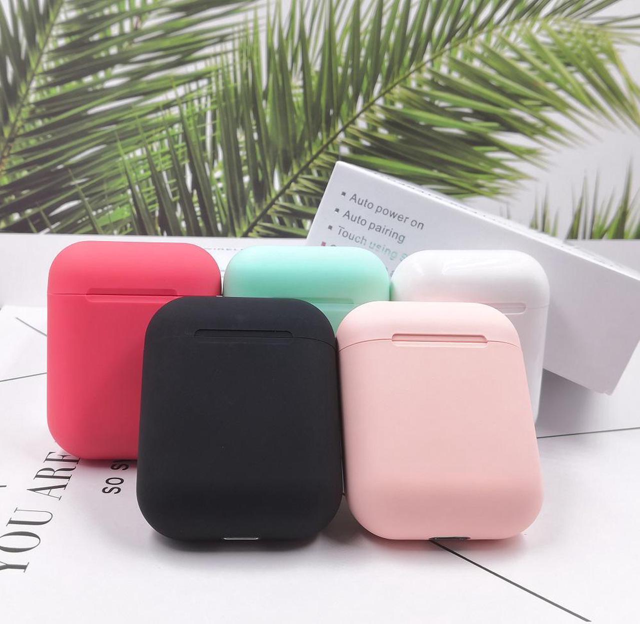 Main image of i12 TWS Wireless Bluetooth 5.0 Touch control Earphones with 300mAh Charging Dock Automatically Pairing - Black