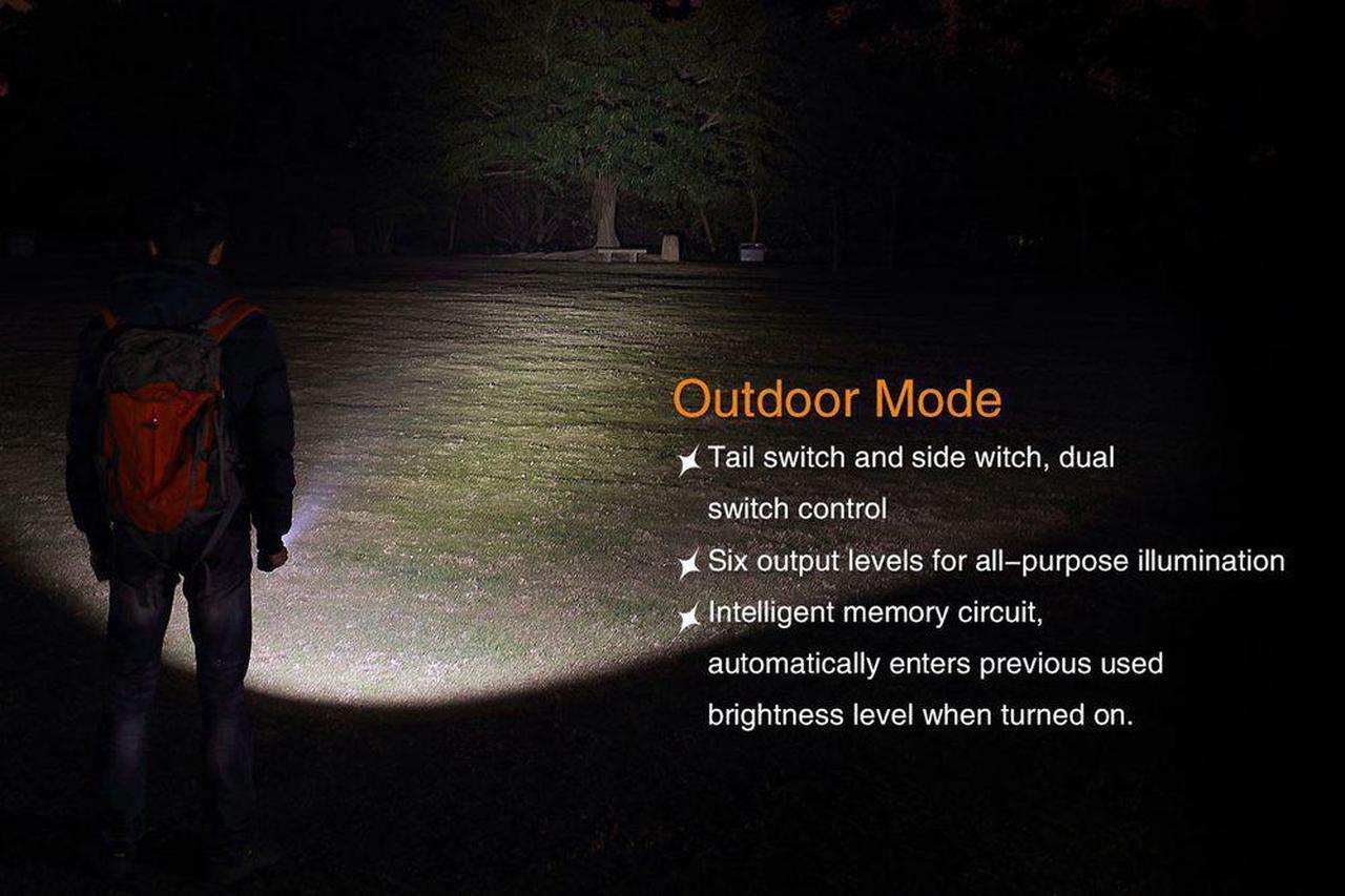 Alt view image 3 of 7 - FENIX PD35 TACTICAL FLASHLIGHT 1000 LUMENS OUTPUT
