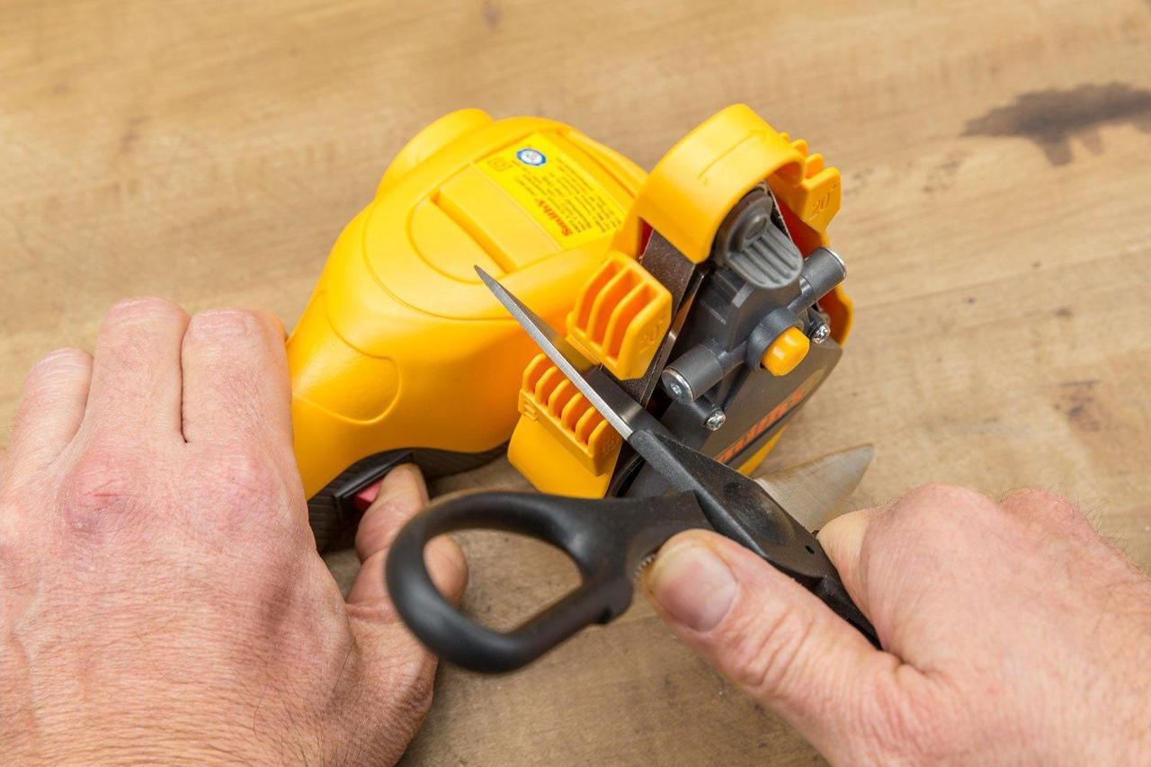 Alt view image 7 of 13 - Smith Knife and Scissor Sharpener Electric