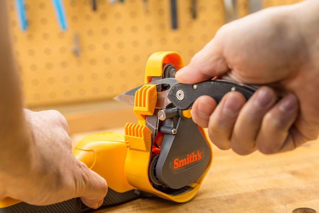 Alt view image 8 of 13 - Smith Knife and Scissor Sharpener Electric
