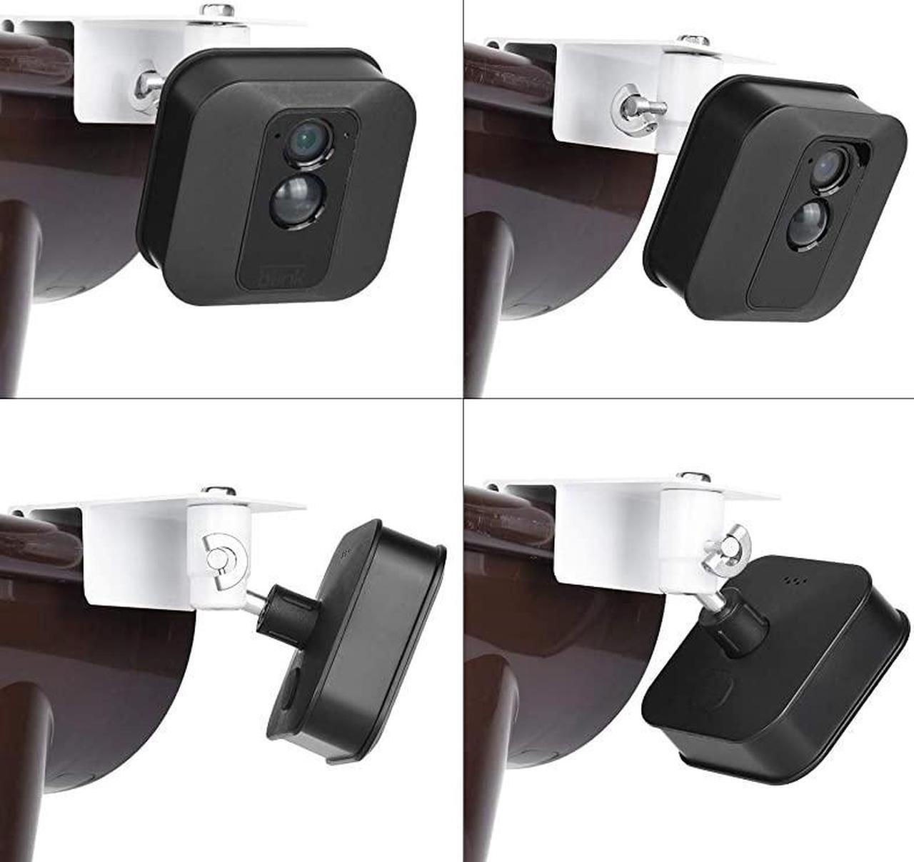 Alt view image 5 of 7 - Version 2Pack Gutter Mount for Blink XT XT2 AllNew Blink Outdoor Camera Sturdy Mount Bracket for Your Blink Camera Weatherproof Aluminum Alloy Material White