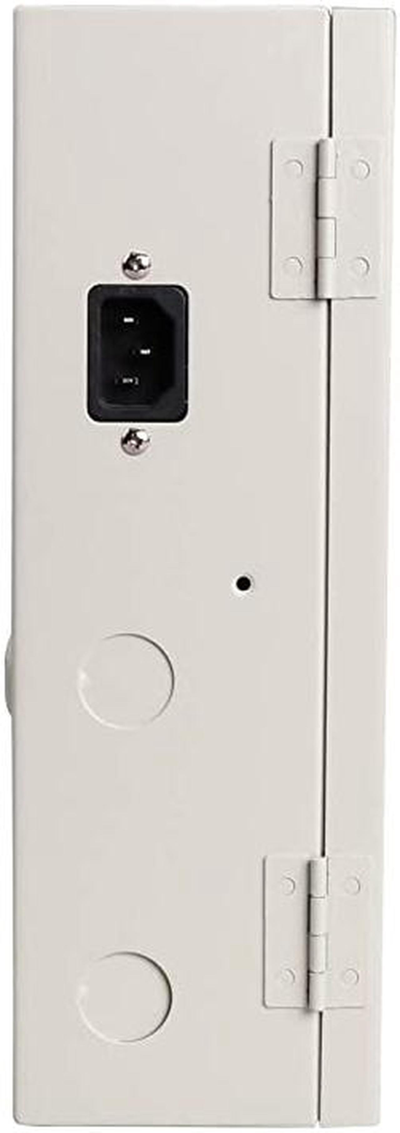 Alt view image 3 of 3 - 9 Channel 9 Way 12V 10Amp DC Metal Boxed Cabinet Regulated Power Supply Unit with Backup Battery Link for Burglar Alarms CCTV Cameras PTZ Access Control
