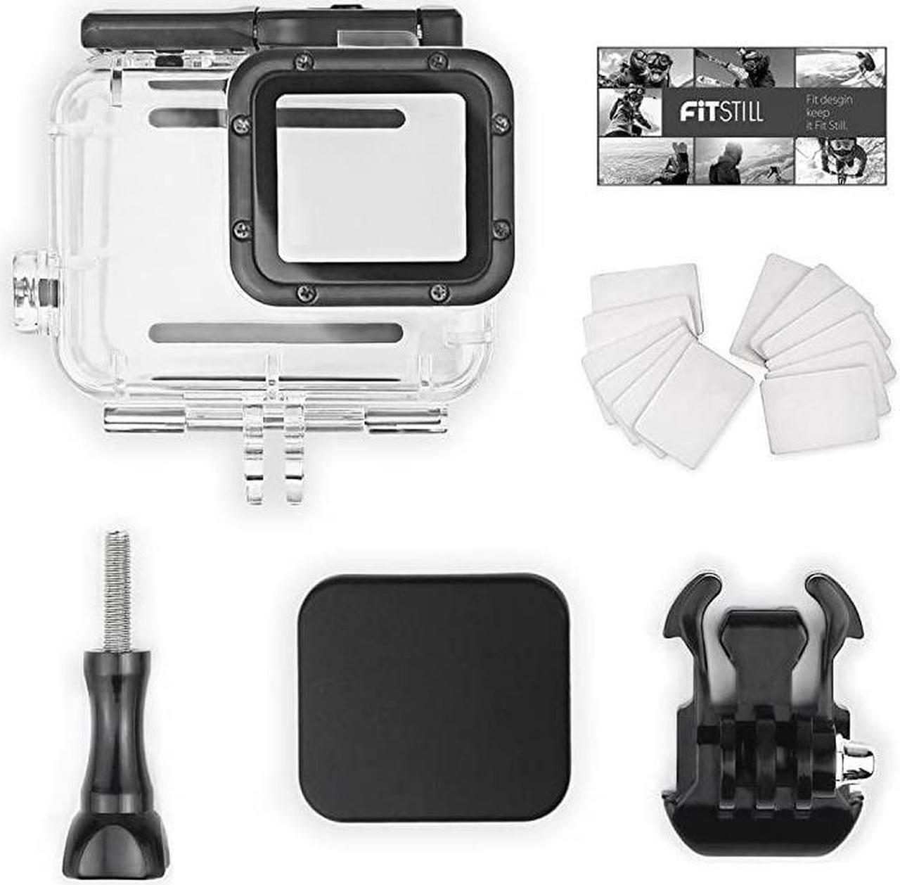 Alt view image 6 of 7 - Double Lock Waterproof Housing for GoPro Hero 2018765 Black Protective 45m Underwater Dive Case Shell with Bracket Accessories for Go Pro Hero7 Hero6 Hero5 Action Camera
