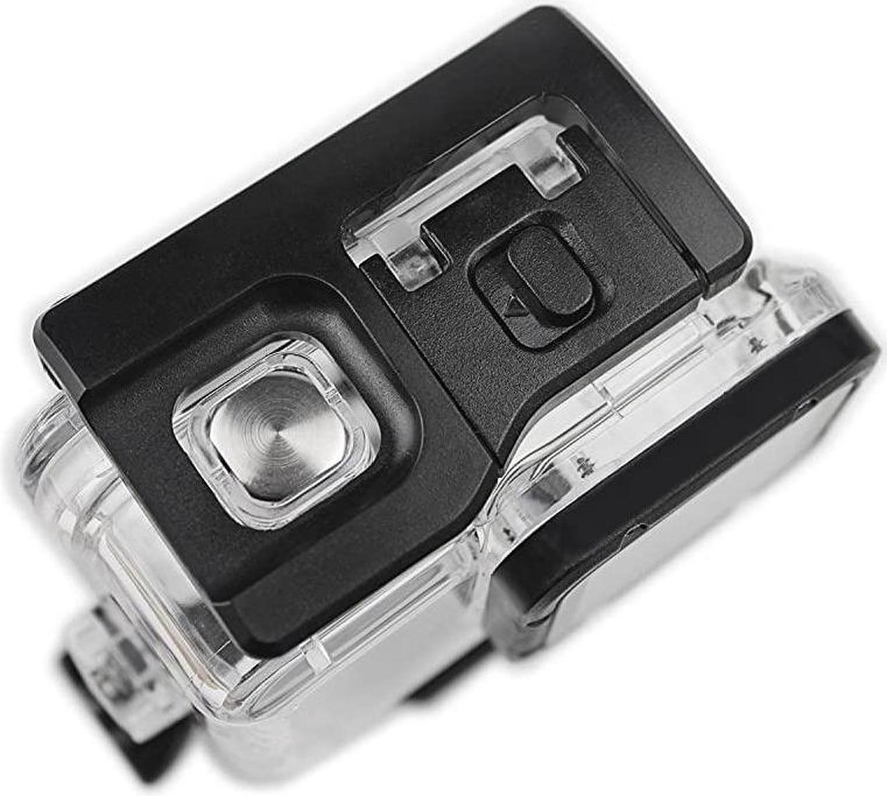 Alt view image 2 of 7 - Double Lock Waterproof Housing for GoPro Hero 2018765 Black Protective 45m Underwater Dive Case Shell with Bracket Accessories for Go Pro Hero7 Hero6 Hero5 Action Camera
