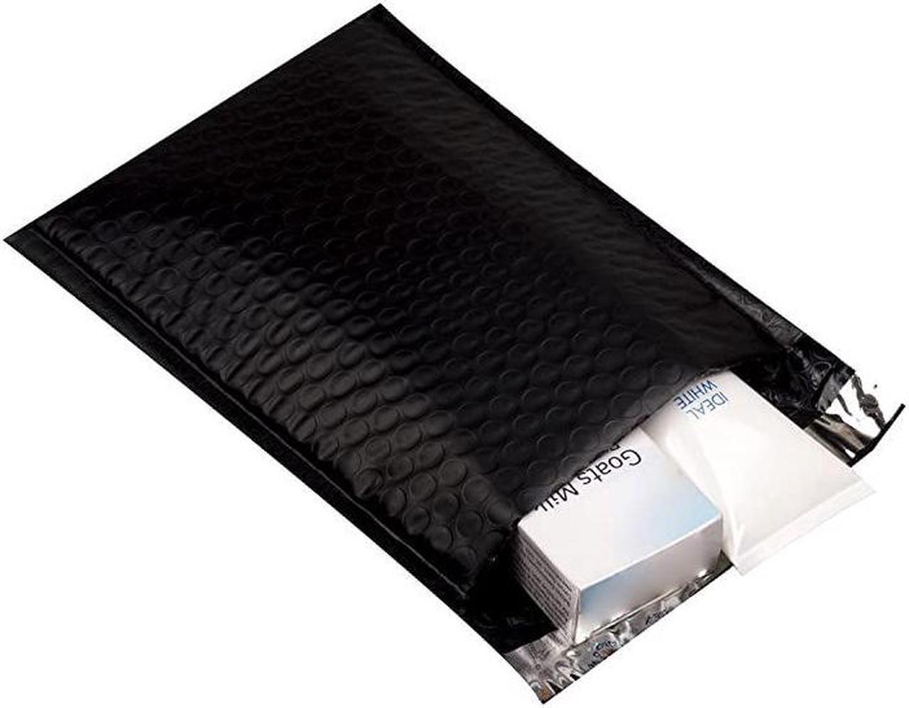 Alt view image 4 of 7 - 6x10 Inch Black Poly Bubble Mailers Padded Envelopes Shipping Bags 50pcs