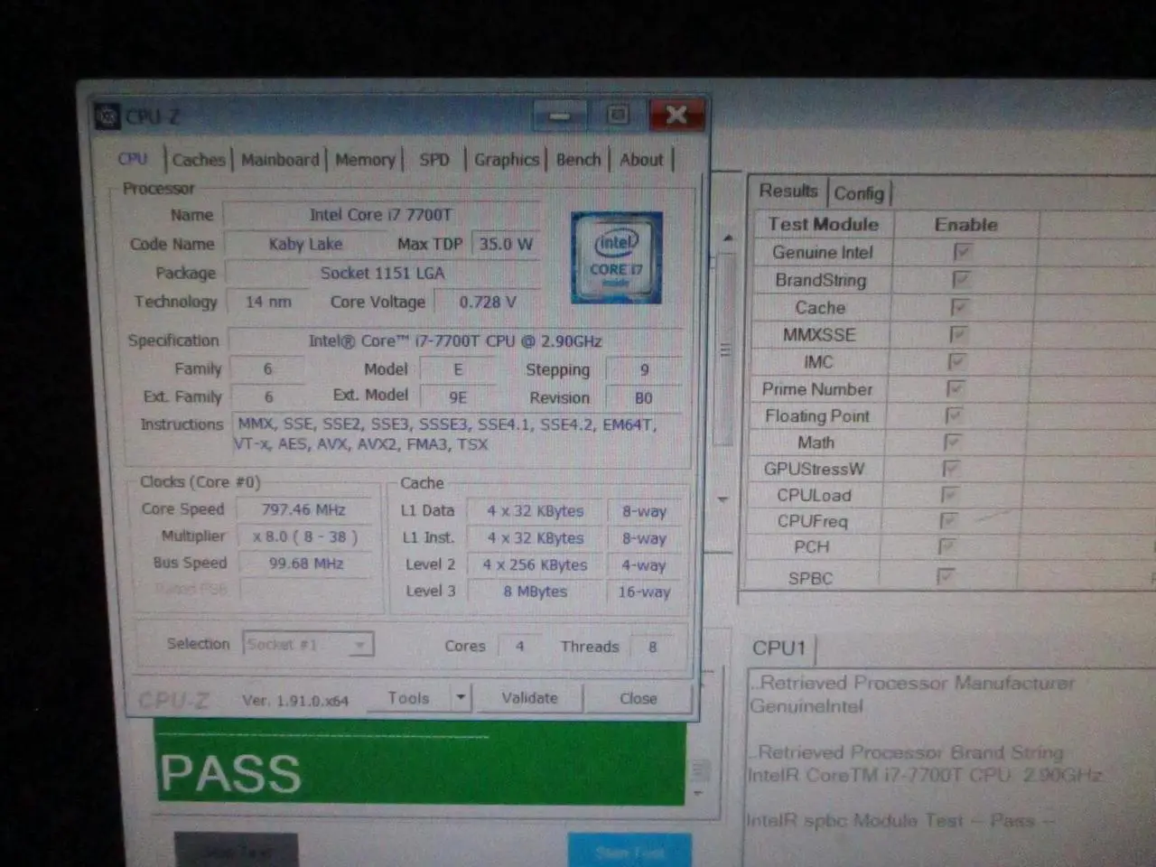 Alt view image 14 of 17 - Intel BX80677I77700T 7th Generation Core i7-7700T Processor