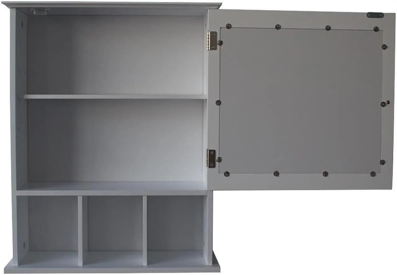 Alt view image 7 of 7 - Wall Mount Bathroom Cabinet Storage Medicine Cabinet Kitchen Laundry