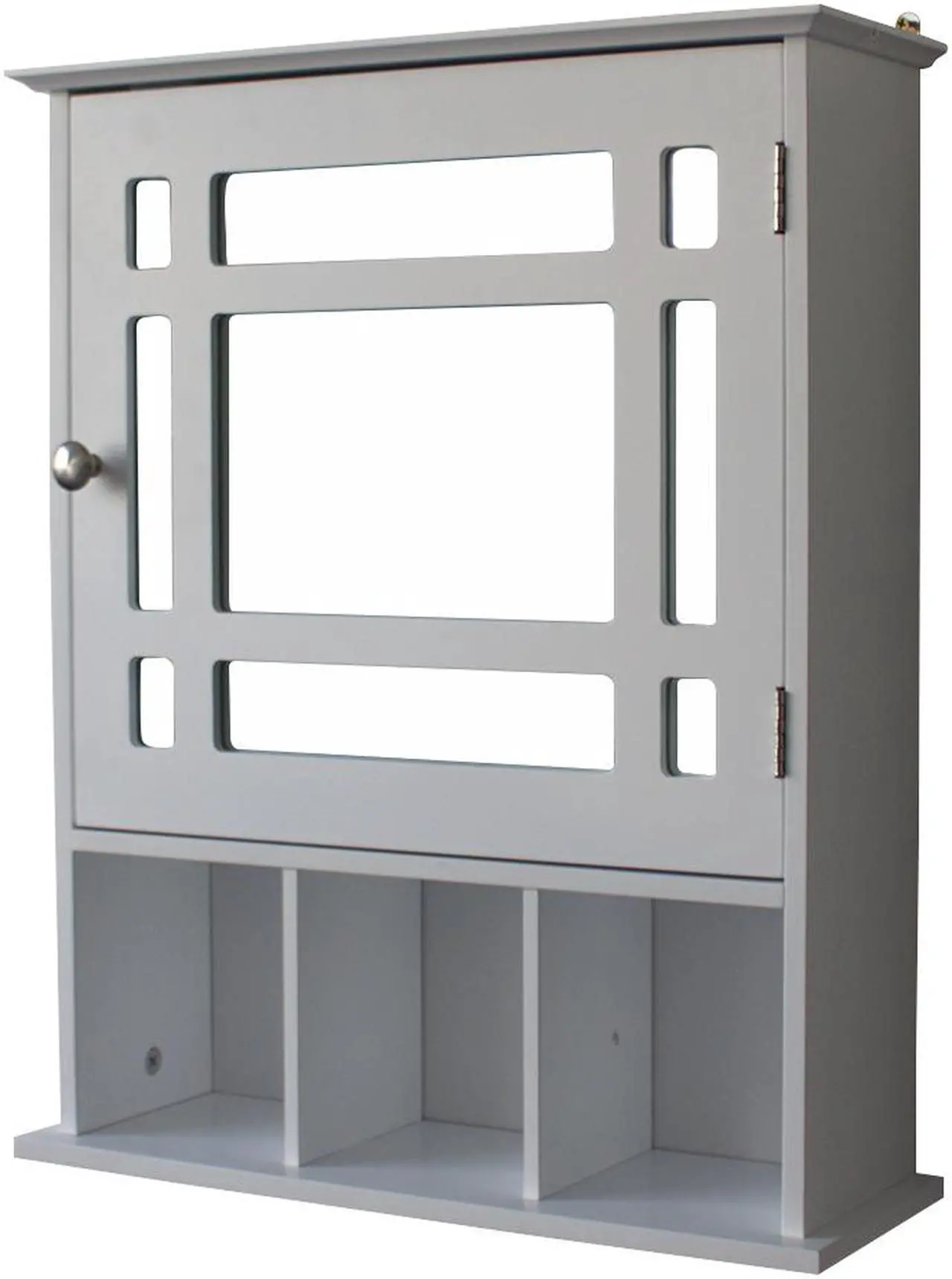 Alt view image 4 of 7 - Wall Mount Bathroom Cabinet Storage Medicine Cabinet Kitchen Laundry