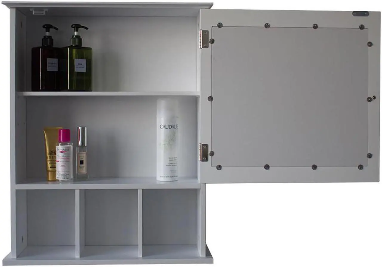 Alt view image 5 of 7 - Wall Mount Bathroom Cabinet Storage Medicine Cabinet Kitchen Laundry