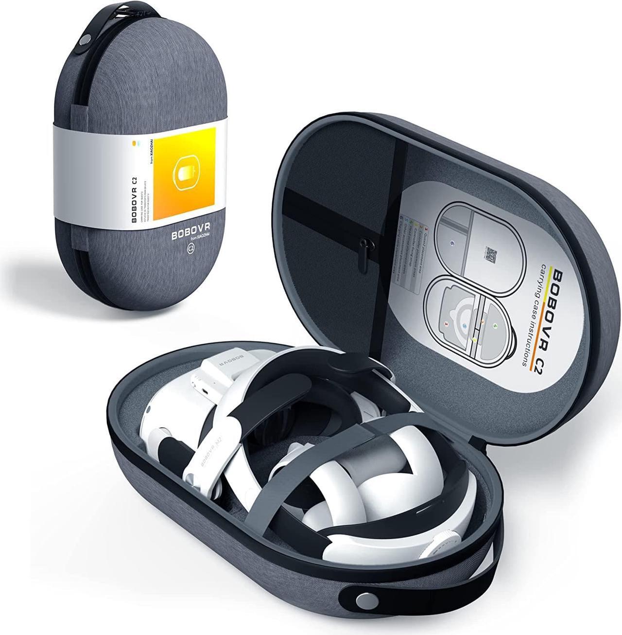 Alt view image 7 of 7 - BOBOVR C2 Large Carrying Case Portable Storage Bag for Meta/Oculus Quest 2 PICO4 Case