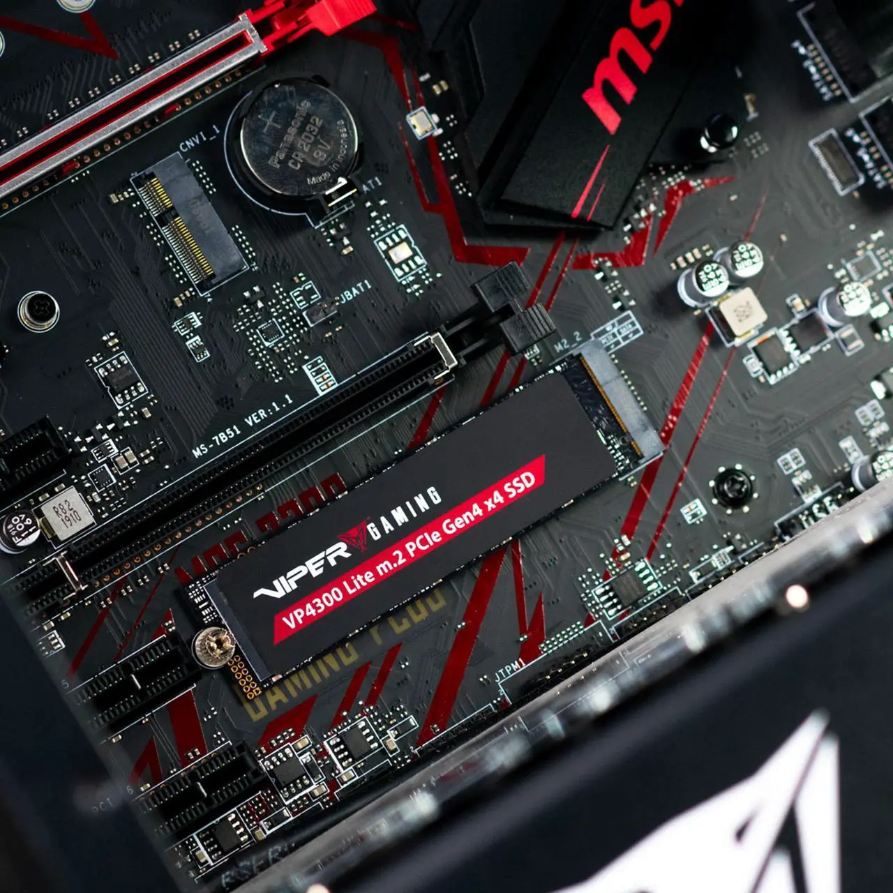 Alt view image 5 of 7 - Patriot Viper VP4300 Lite M.2 PCIe Gen 4 x4 2TB SSD, Solid State Drive - VP4300L2TBM28H Up to 7,400MB/s