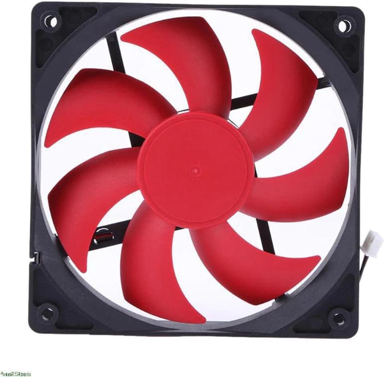 Computer Double Head 12CM PC Computer CPU Cooling Fan Cooler Super Quiet Silent CPU Cooling Fan for PC