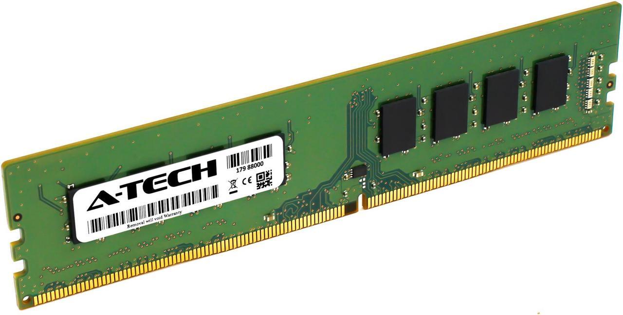 Alt view image 5 of 7 - A-Tech 8GB (2x4GB) DDR4 2666MHz DIMM PC4-21300 UDIMM Non-ECC Unbuffered 1.2V CL19 288-Pin Desktop Computer RAM Memory Upgrade Kit