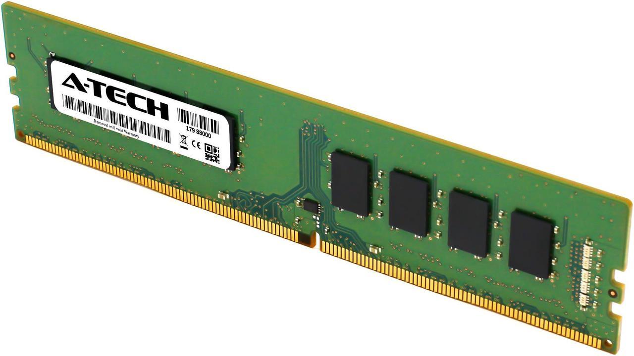 Alt view image 7 of 7 - A-Tech 8GB (2x4GB) DDR4 2666MHz DIMM PC4-21300 UDIMM Non-ECC Unbuffered 1.2V CL19 288-Pin Desktop Computer RAM Memory Upgrade Kit