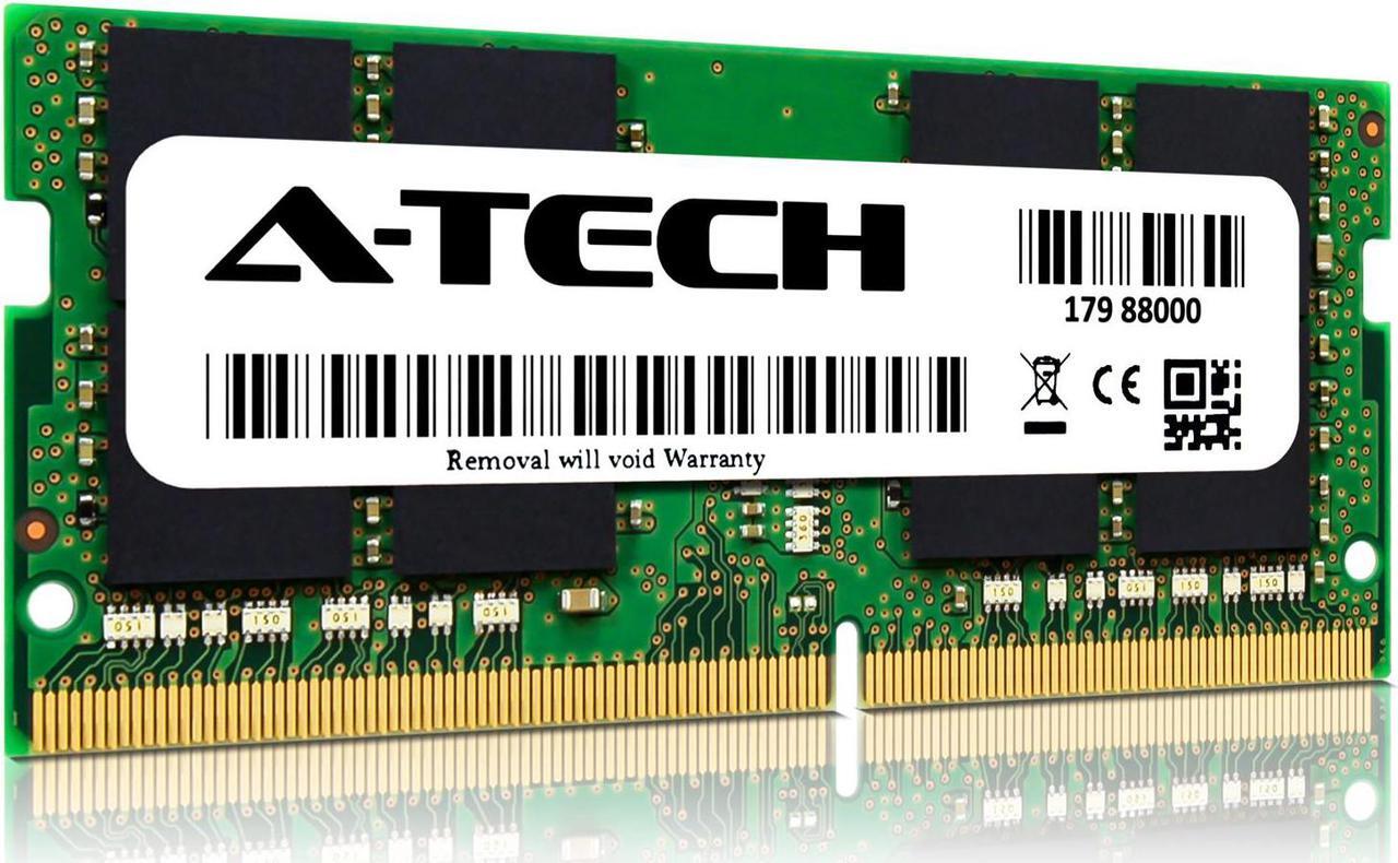 Alt view image 7 of 7 - A-Tech 16GB DDR4 2400MHz SODIMM PC4-19200 2Rx8 Non-ECC Unbuffered CL17 1.2V Dual Rank 260-Pin SO-DIMM Laptop Notebook Computer RAM Memory Upgrade Module