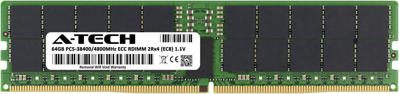 Alt view image 2 of 6 - 64GB RAM Replacement for Samsung M321R8GA0BB0-CQK | DDR5 4800MHz PC5-38400 ECC RDIMM 2Rx4 Server Memory