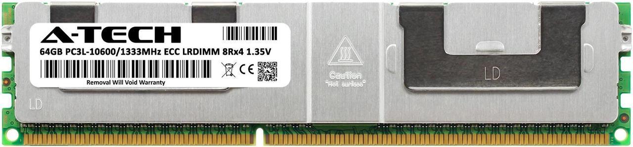 Alt view image 2 of 6 - 64GB RAM Replacement for Hynix HMTA8GL7AHR4A-H9 | DDR3 1333MHz PC3L-10600 ECC LRDIMM 8Rx4 Server Memory