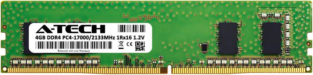 Alt view image 2 of 5 - 4GB RAM Replacement for Hynix HMA851U6AFR6N-TF | DDR4 2133MHz PC4-17000 DIMM 1Rx16 Desktop Memory