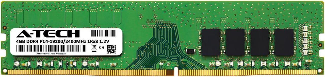 Alt view image 2 of 7 - 4GB RAM Replacement for HP 860398-800, 934799-001 | DDR4 2400MHz PC4-19200 DIMM 1Rx8 Desktop Memory